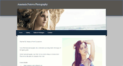 Desktop Screenshot of anastasiapetrovaphotography.weebly.com