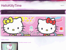 Tablet Screenshot of hellokittytime.weebly.com