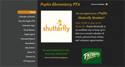 Desktop Screenshot of poplinpta.weebly.com