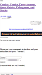 Mobile Screenshot of comicoentertainment.weebly.com