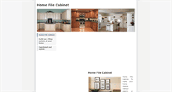 Desktop Screenshot of homefilecabinet.weebly.com