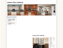 Tablet Screenshot of homefilecabinet.weebly.com