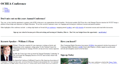 Desktop Screenshot of ocheaconference.weebly.com