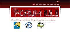 Desktop Screenshot of forumiuliirugby.weebly.com
