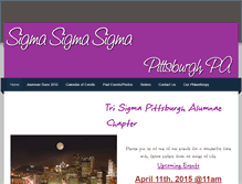Tablet Screenshot of pittsburghtrisigmaalumnae.weebly.com