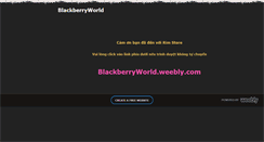 Desktop Screenshot of blackberryworld.weebly.com