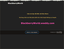 Tablet Screenshot of blackberryworld.weebly.com