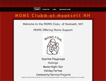 Tablet Screenshot of momsclubofhooksettnh.weebly.com