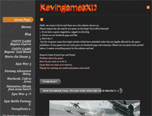 Tablet Screenshot of kevingamesxd.weebly.com