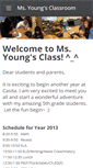 Mobile Screenshot of msyoungclass.weebly.com