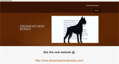 Desktop Screenshot of dreamcatcherboxers.weebly.com