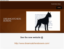 Tablet Screenshot of dreamcatcherboxers.weebly.com