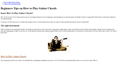 Desktop Screenshot of howtoplayguitarchords.weebly.com