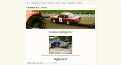 Desktop Screenshot of ceciliasrallyfoto.weebly.com