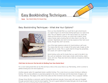 Tablet Screenshot of bookbinding-techniques.weebly.com