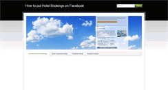 Desktop Screenshot of facebookhotels.weebly.com