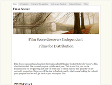 Tablet Screenshot of filmscore.weebly.com
