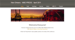 Desktop Screenshot of iabd2011.weebly.com
