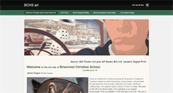 Desktop Screenshot of bchsart.weebly.com