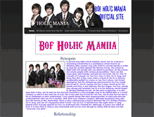 Tablet Screenshot of bofholicmania.weebly.com