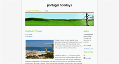 Desktop Screenshot of portugalholidays.weebly.com