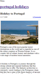Mobile Screenshot of portugalholidays.weebly.com