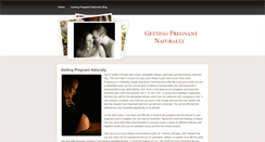 Desktop Screenshot of gettingpregnantnaturally.weebly.com