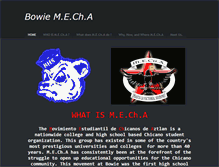 Tablet Screenshot of bowiemecha.weebly.com