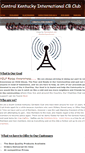 Mobile Screenshot of centralkycbclub.weebly.com