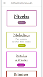 Mobile Screenshot of dictadosmusicales.weebly.com
