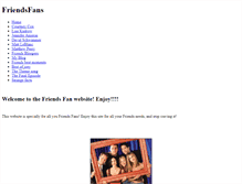 Tablet Screenshot of friendsfan.weebly.com