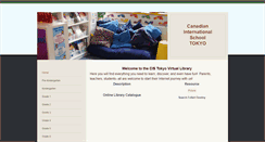 Desktop Screenshot of cistokyolibrary.weebly.com