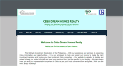 Desktop Screenshot of cebudreamhomesrealty.weebly.com
