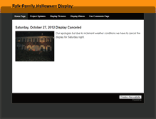 Tablet Screenshot of dentisthalloween.weebly.com