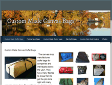 Tablet Screenshot of canvasbags.weebly.com