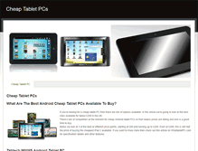 Tablet Screenshot of cheap-tablet-pc.weebly.com