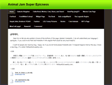 Tablet Screenshot of animaljamsuperepicness.weebly.com