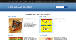 Desktop Screenshot of coolbabykidsstuff.weebly.com
