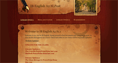 Desktop Screenshot of postenglish.weebly.com