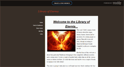 Desktop Screenshot of libofeternia.weebly.com
