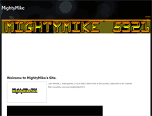 Tablet Screenshot of mightymike5321.weebly.com