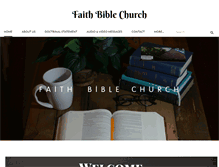 Tablet Screenshot of faithbiblechurch.weebly.com