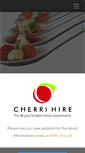 Mobile Screenshot of cherricateringhire.weebly.com