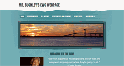 Desktop Screenshot of ewgbuckley.weebly.com