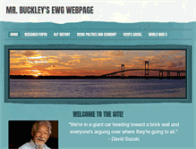 Tablet Screenshot of ewgbuckley.weebly.com