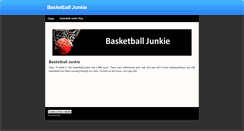 Desktop Screenshot of basketball-junkie.weebly.com
