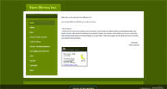 Desktop Screenshot of euromoviesinc.weebly.com