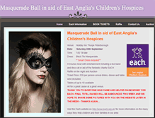 Tablet Screenshot of eachmasqueradeball.weebly.com