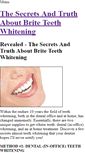 Mobile Screenshot of bestfreeteethwhitening.weebly.com