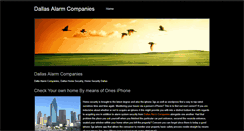 Desktop Screenshot of dallasalarmcompanies.weebly.com